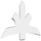 Ekena Millwork Davenport Architectural Grade PVC Gable Bracket, 48"W x 30"H x 2"D x 6"F, 15/12 Pitch GBP048X30X0206DAV00 - alternate 1